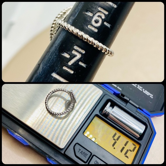 EUC Roberto Coin 18k Twisted White Gold Marquise Shaped Pave Diamond Ring - Picture 17 of 17